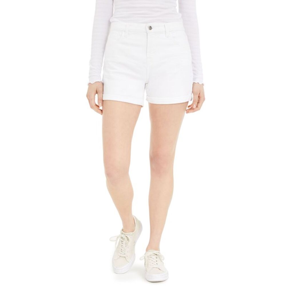 Jen7 Rolled Denim Shorts